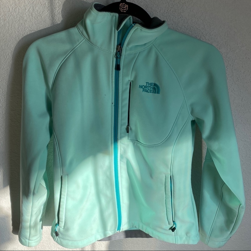 North Face Bionic Mint Blue Jacket
